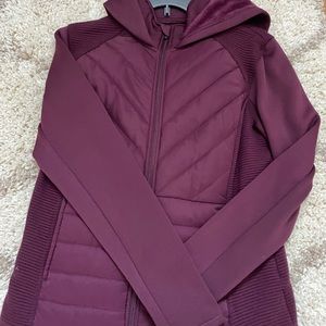 Women’s FILA  mixed media jacket size L.